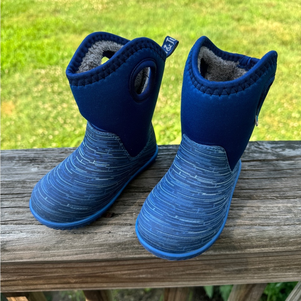 JAN & JUL Toasty-Dry Waterproof Lite Winter Boots Toddler Size 7